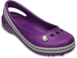 purple kid crocs