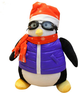 Cherubs Joey's Friend Hugsy Soft Stuffed Penguin Plush Toy - 45 cm
