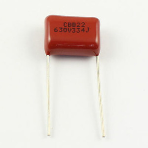 2 Pezzi Di Condensatori CBB22 Da 0.33uF 330nF 400V, Tolleranza ±5%, Passo 10mm - Nuovi - Foto 2