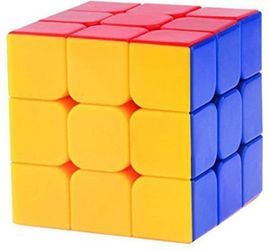 Ya Qi Li 3X3X3 SPEED CUBE HIGH STAYBILITY STICKER LESS SMOOTH (1