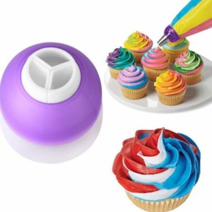 New Icing Piping Russian Nozzles Bag Cream Converter Coupler Cake Decor Tools RS