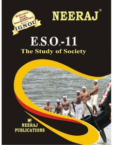 IGNOU ESO 11 The Study Of Society (Including Solved Question Papers ...