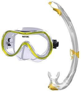 SEAC SALINA Schnorchelset | Tauchmaske & Schnorchel | Italienisches Design