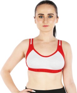 Apraa & Parma transparent strap sport bra Women Sports Non Padded