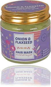 Nature's Destiny Onion & Flax seed Hair Mask (enriched with Fenugreek) -  Price in India, Buy Nature's Destiny Onion & Flax seed Hair Mask (enriched  with Fenugreek) Online In India, Reviews, Ratings