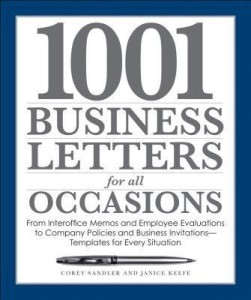 1001 Business Letters for All Occasions: Buy 1001 Business Letters for All Occasions by Sandler Corey at Low Price in India | Flipkart.com
