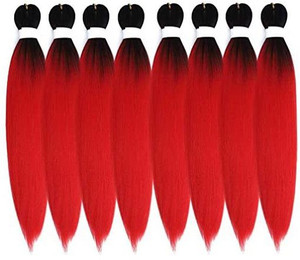 Aigemei Pre Stretched Braiding Yaki Texture Hot Water Setting Synthetic Fiber Crochet Braiding