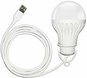 USB Mini LED Cool White Night Light Bulb for Portable Reading Flashlight TDCA
