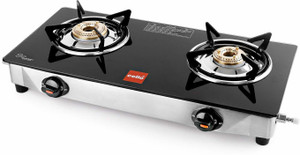 cello prima gas stove 4 burner glass top