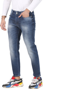 white apple jns Regular Men Blue Jeans 