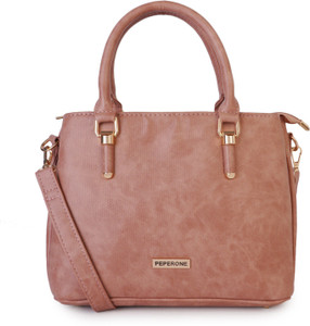 Buy PEPERONE Women Pink Handbag Pink Online Best Price in India