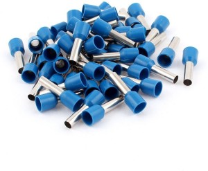 200Pcs Wire Crimp Connector Insulated Ferrule Pin Cord End Terminal AWG18 Blue