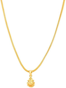 Gold-plated Metal Pendant 