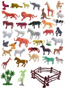 Animal Figure Wild/Farm Figurine Kids Pet Model Educational Toy Home Decor Gifts 