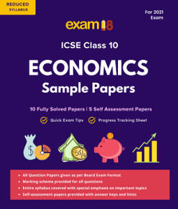 Exam18 ICSE Solved Sample Papers, Economics, Class 10 (Reduced Syllabus