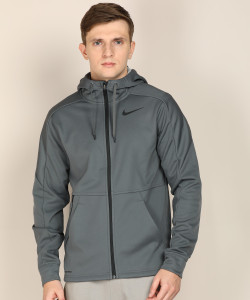 NIKE Full Sleeve Solid Men Jacket - Buy 