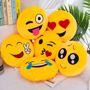 smiley cushions set