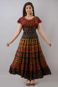 A LINE FRILL DRESS THE JAIPUR FOUR