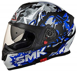 Smk twister helmet bluetooth discount