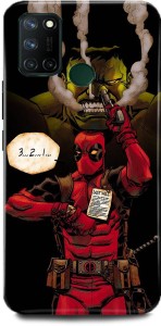 FEBOS Back Cover for Infinix Hot 10, X682B,Deadpool, Funny,comic,Marvel,Superheroes,  spiderman, averngers, - FEBOS : 
