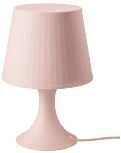 Ikea sales lampan pink