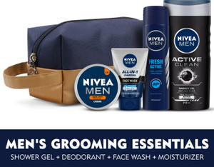 nivea men's travel kit