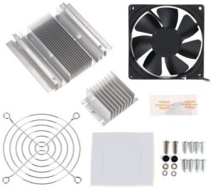 DC 12V Thermoelectric Peltier Refrigeration Cooling System Kit Cooler Fan SALE