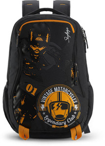 Skybags xcide plus 45 ltrs black casual backpack clearance