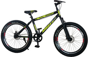MODERN Arsenal 26t Steel Fat Bike/Cycle/Bicycle (Matte Black) 26 T Fat