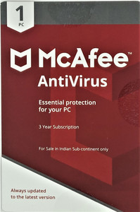McAfee Anti-virus 1 User 3 Years - Buy McAfee Anti-virus 1 User 3 Years ...