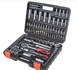 Panchhi Enterprise Heavy Duty Professional 108 Pcs Socket Wrench Set 1 2 Drive Box Spanner Auto Repair Tool Hand Tool Kit Professional 108 Pcs Socket Wrench Set Drive Box Spanner Auto Repair Tool