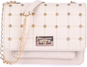 Venture Crafts Beige Sling Bag BEIGE WOMEN SLING BAG BEIGE Price