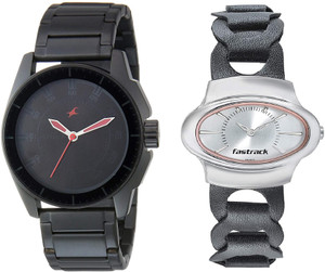 Fastrack wrist shop watch for couple