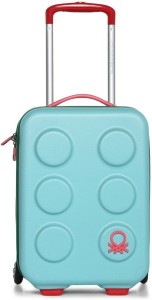 onenigheid parlement De waarheid vertellen United Colors of Benetton KIDS HARD STROLLY TEAL Cabin Suitcase - 18 inch  Teal - Price in India | Flipkart.com