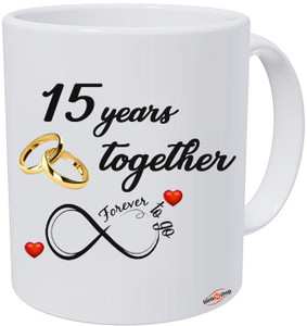 15 Years Anniversary Message Blinknshop Happy 15Th Marriage Anniversary 15 Years Ceramic Coffee Mug  Price In India - Buy Blinknshop Happy 15Th Marriage Anniversary 15 Years  Ceramic Coffee Mug Online At Flipkart.com