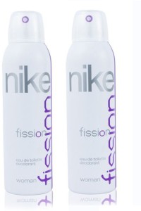 NIKE Fission for Women, 200ml Each - Pack of 2 Spray - For Women - Price in India, NIKE Fission Deodorant for Women, 200ml Each - Pack of 2