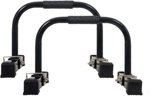 SELEWARE Push Up Bars – Parallettes With Soft Grip, Non-Slip Base For Floor Workouts & Calisthenics