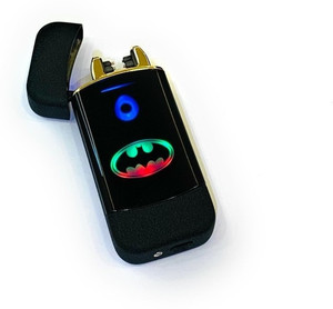 Ulike Batman Design Dual Rechargeable Electric Lighter Windproof Cigarette Lighter Pocket Lighter Price in India