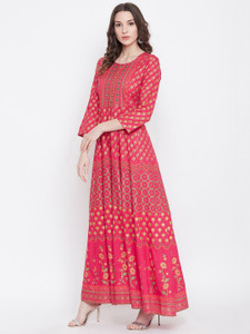 FIONNA Women Gown Pink Dress - Buy 