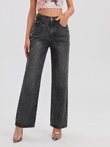 Buy KOTTY Regular Women Black Jeans 