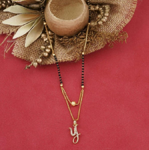 Jewel WORLD Y Letter mangalsutra Gold 