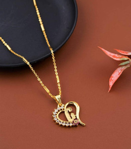 Jewel WORLD G letter locket pendants 