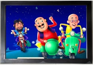 Motu Patlu John Cartoon Acrylic Glass Poster Framed 14x20 Inch Paper Print  - Children posters in India - Buy art, film, design, movie, music, nature  and educational paintings/wallpapers at 