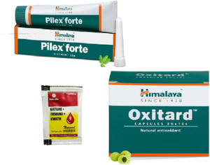 Himalaya Pilex Forte - Comprimés à Base De Plantes Pour Les Hémorroïdes - 60 Comprimés