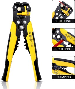 Multifunctional Handle Tool Cable Wire Stripper Pliers Cutter Stripping Cut T3N2 