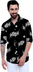 Buy THUNDER THIRTEEN Men Printed Casual 