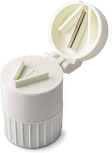 Shreeta Pill Cutter Pill Crusher Grinder Splitter Portable Mini Pill Cutter For Small Or Large Pills Medicine Tablet Vitamin Organizer With Storage Container Pill Cutter Pill Crusher Grinder Splitter Portable Mini Pill Cutter For Small Or Large Pills Medicine