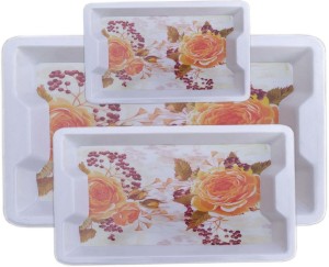 Table Talk Family Values Melamine Divided Serving Tray 3 Sections 