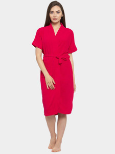 Flipkart SmartBuy Rani Free Size Bath Robe - Buy Flipkart SmartBuy Rani ...