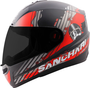 Steelbird SBA-1 Sanchari Full Face ISI Certified Helmet Fitted Clear Visor  and Extra Visor Motorbike Helmet - Buy Steelbird SBA-1 Sanchari Full Face  ISI Certified Helmet Fitted Clear Visor and Extra Visor Motorbike Helmet  Online at Best Prices in India 